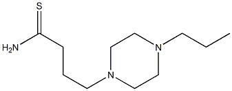 4-(4-propylpiperazin-1-yl)butanethioamide Structure