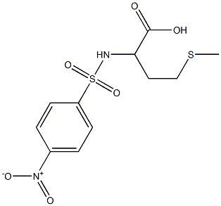 4-(methylsulfanyl)-2-[(4-nitrobenzene)sulfonamido]butanoic acid