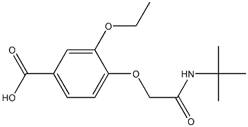 4-[2-(tert-butylamino)-2-oxoethoxy]-3-ethoxybenzoic acid