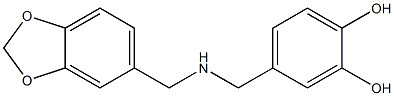 4-{[(2H-1,3-benzodioxol-5-ylmethyl)amino]methyl}benzene-1,2-diol