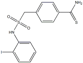 4-{[(2-iodophenyl)sulfamoyl]methyl}benzene-1-carbothioamide