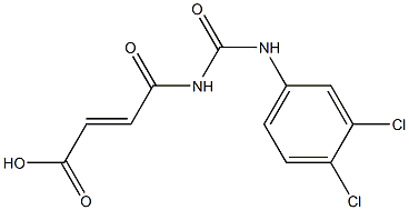 4-{[(3,4-dichlorophenyl)carbamoyl]amino}-4-oxobut-2-enoic acid
