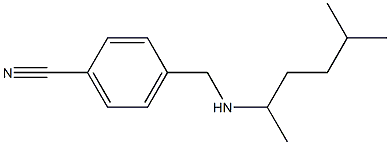 4-{[(5-methylhexan-2-yl)amino]methyl}benzonitrile