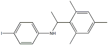 4-iodo-N-[1-(2,4,6-trimethylphenyl)ethyl]aniline