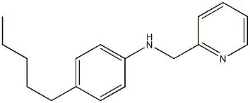 4-pentyl-N-(pyridin-2-ylmethyl)aniline