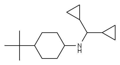 4-tert-butyl-N-(dicyclopropylmethyl)cyclohexan-1-amine|