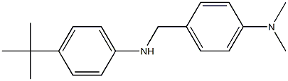 4-tert-butyl-N-{[4-(dimethylamino)phenyl]methyl}aniline