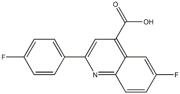 6-fluoro-2-(4-fluorophenyl)quinoline-4-carboxylic acid