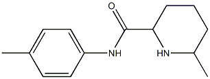 6-methyl-N-(4-methylphenyl)piperidine-2-carboxamide