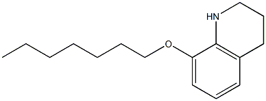 8-(heptyloxy)-1,2,3,4-tetrahydroquinoline