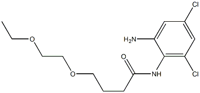 N-(2-amino-4,6-dichlorophenyl)-4-(2-ethoxyethoxy)butanamide