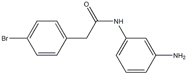 N-(3-aminophenyl)-2-(4-bromophenyl)acetamide