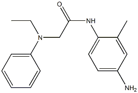 N-(4-amino-2-methylphenyl)-2-[ethyl(phenyl)amino]acetamide