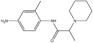 N-(4-amino-2-methylphenyl)-2-piperidin-1-ylpropanamide