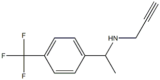 prop-2-yn-1-yl({1-[4-(trifluoromethyl)phenyl]ethyl})amine