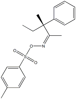 [Z,R,(-)]-3-Methyl-3-phenyl-2-pentanone O-(p-tolylsulfonyl)oxime