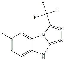 3-(Trifluoromethyl)-6-methyl-9H-1,2,4-triazolo[4,3-a]benzimidazole