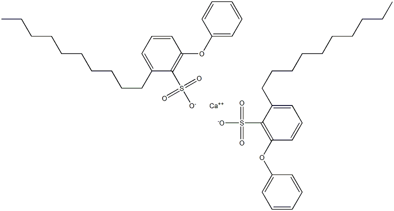 Bis(2-decyl-6-phenoxybenzenesulfonic acid)calcium salt