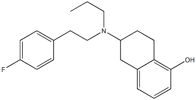 5,6,7,8-Tetrahydro-6-[[2-(4-fluorophenyl)ethyl]propylamino]-1-naphthalenol