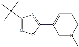 3-tert-Butyl-5-[(1,2,5,6-tetrahydro-1-methylpyridin)-3-yl]-1,2,4-oxadiazole