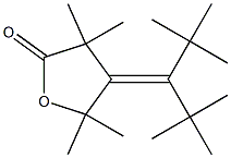 4-(1-tert-Butyl-2,2-dimethylpropylidene)-3,3,5,5-tetramethyldihydrofuran-2(3H)-one