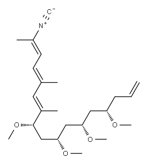 [(1E,3E,5E,7S,9S,11S,13S)-7,9,11,13-Tetramethoxy-1,4,6-trimethyl-1,3,5,15-hexadecatetrenyl] isocyanide