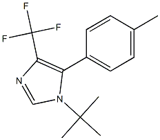 1-tert-Butyl-4-trifluoromethyl-5-(4-methylphenyl)-1H-imidazole