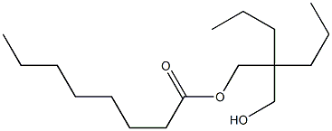 Octanoic acid 2-(hydroxymethyl)-2-propylpentyl ester