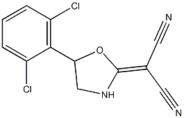 [5-(2,6-Dichlorophenyl)oxazolidin-2-ylidene]malononitrile
