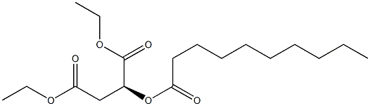 [S,(-)]-2-(Decanoyloxy)succinic acid diethyl ester
