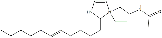 1-[2-(Acetylamino)ethyl]-1-ethyl-2-(5-undecenyl)-4-imidazoline-1-ium