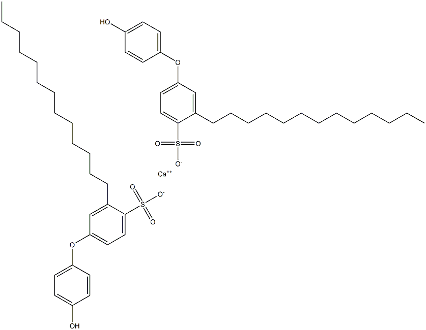 Bis(4'-hydroxy-3-tridecyl[oxybisbenzene]-4-sulfonic acid)calcium salt