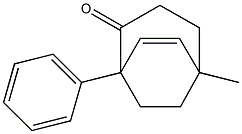 1-Phenyl-5-methylbicyclo[3.2.2]non-6-en-2-one