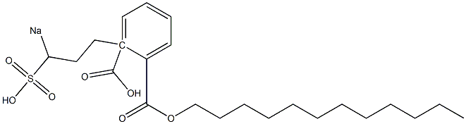Phthalic acid 1-dodecyl 2-(3-sodiosulfopropyl) ester
