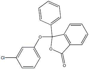 3-Phenyl-3-(3-chlorophenoxy)isobenzofuran-1(3H)-one
