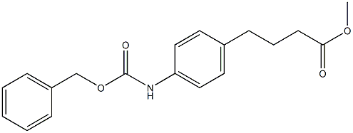 4-[3-(Methoxycarbonyl)propyl]carbanilic acid benzyl ester