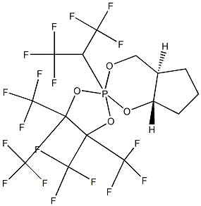 (1S,6R)-3-(1,1,1,3,3,3-Hexafluoropropan-2-yl)-4',4',5',5'-tetrakis(trifluoromethyl)spiro[2,4-dioxa-3-phosphabicyclo[4.3.0]nonane-3,2'-1,3,2-dioxaphospholane]