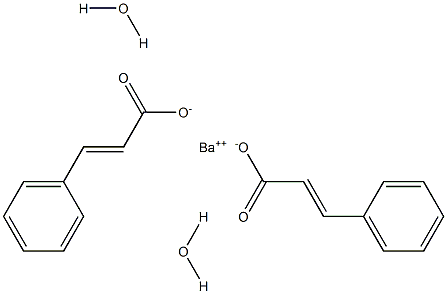Barium-trans-cinnamate dihydrate