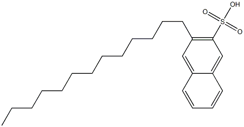 3-Tridecyl-2-naphthalenesulfonic acid