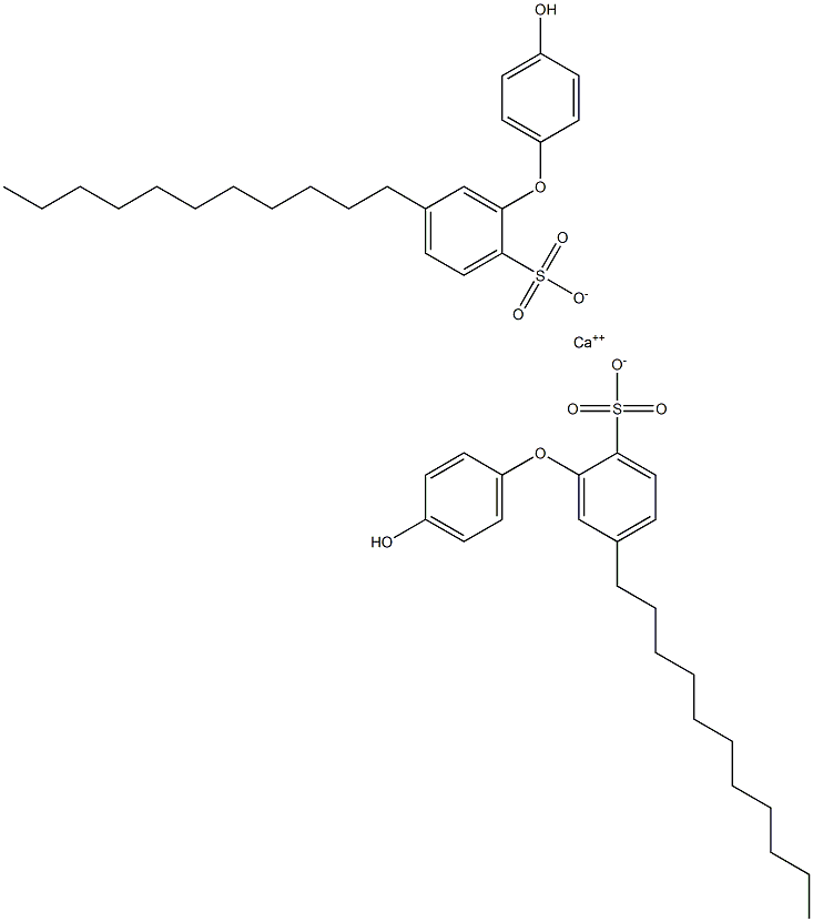 Bis(4'-hydroxy-5-undecyl[oxybisbenzene]-2-sulfonic acid)calcium salt
