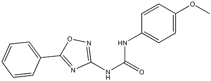 1-(5-Phenyl-1,2,4-oxadiazol-3-yl)-3-(4-methoxyphenyl)urea