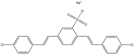 2,5-Bis(4-chlorostyryl)benzenesulfonic acid sodium salt