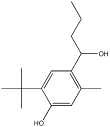 2-tert-Butyl-4-(1-hydroxybutyl)-5-methylphenol