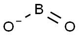 Metaboric acid ion