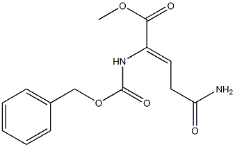 (Z)-2-[(Benzyloxycarbonyl)amino]-4-carbamoyl-2-butenoic acid methyl ester