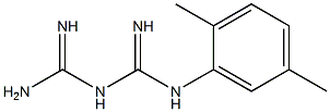 1-(2,5-キシリル)ビグアニド 化学構造式