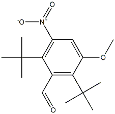 2,6-Di-tert-butyl-5-methoxy-3-nitrobenzenecarbaldehyde