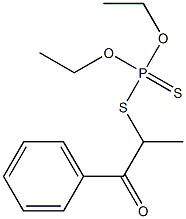 Dithiophosphoric acid O,O-diethyl S-(1-benzoylethyl) ester