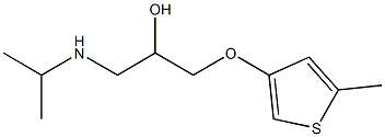 1-(Isopropylamino)-3-(5-methyl-3-thienyloxy)-2-propanol