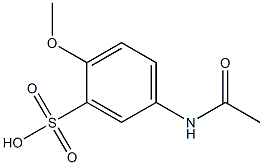 5-Acetylamino-2-methoxybenzenesulfonic acid